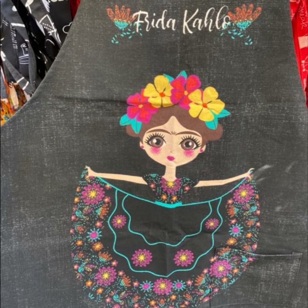 Frida apron (black)